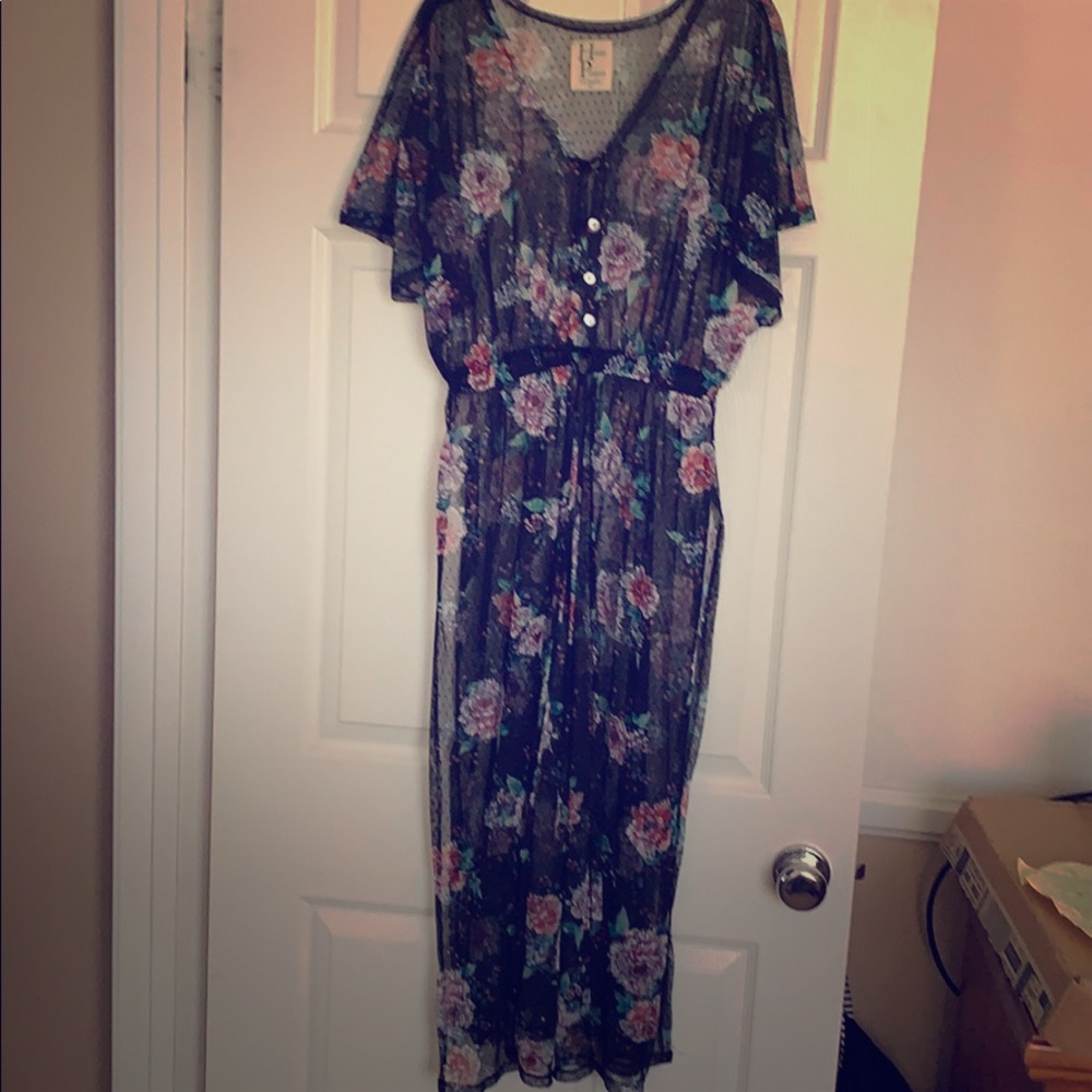 Haute Hippie Sheer Cover-Up